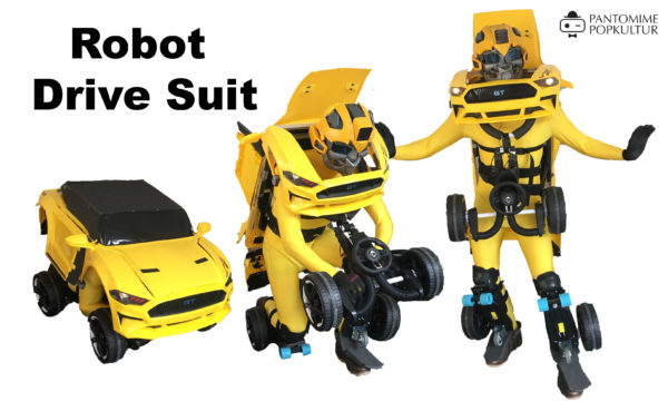Firmenfeier Robot drive suit